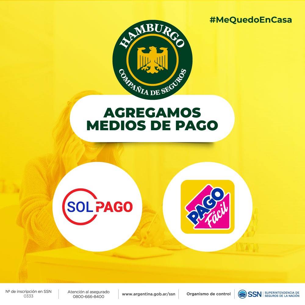 Agregamos medios de pagos