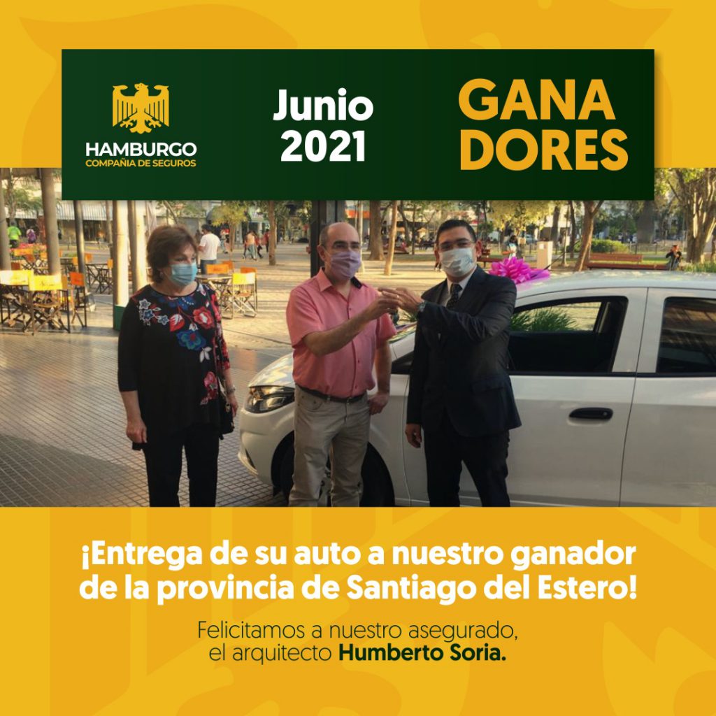 Ganador del auto Junio 2021