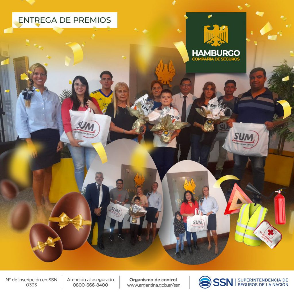 Ganadores Kits de Seguridad y Huevos de pascuas