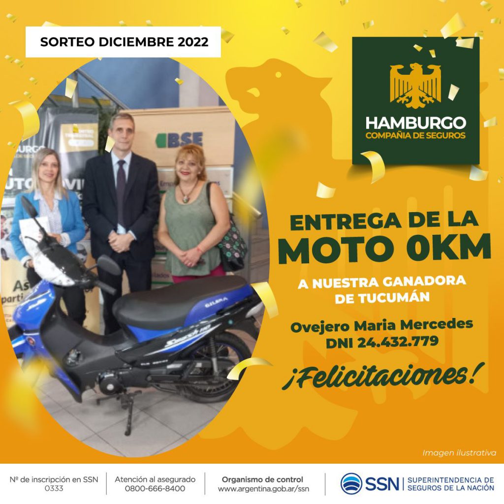 Entrega moto 0 Km Tucumán