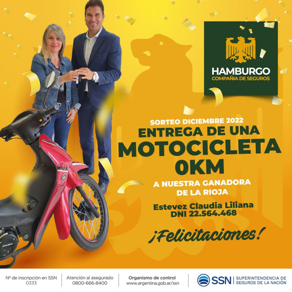 Ganador Moto 0 Km de La Rioja!