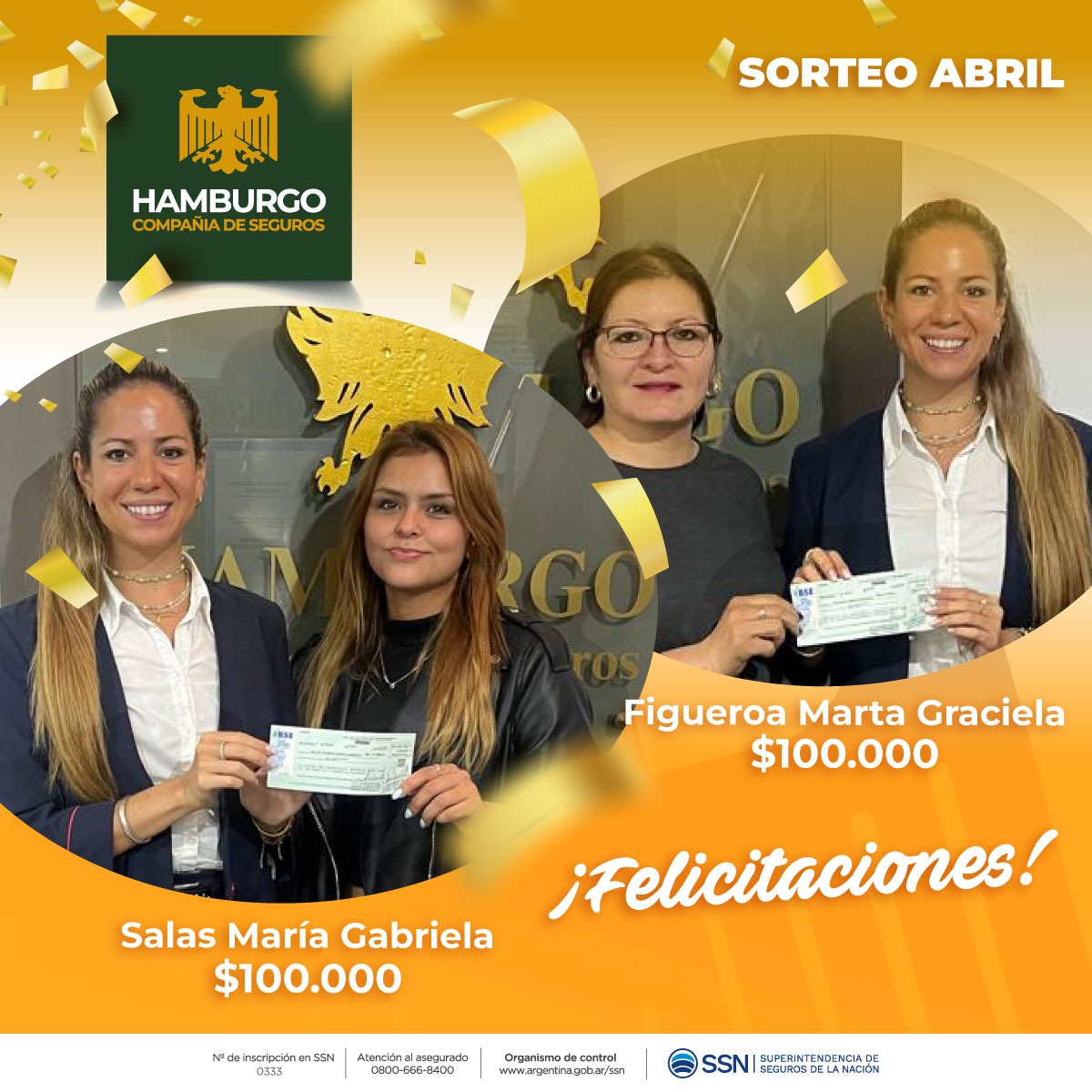 Entrega de premios en Casa Central!