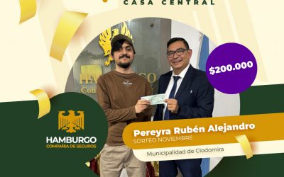 Entrega de $200000 correspondiente al sorteo de Noviembre!