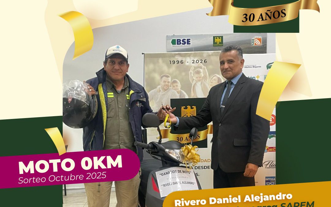 Entrega de Moto 0Km en Agencia Catamarca!