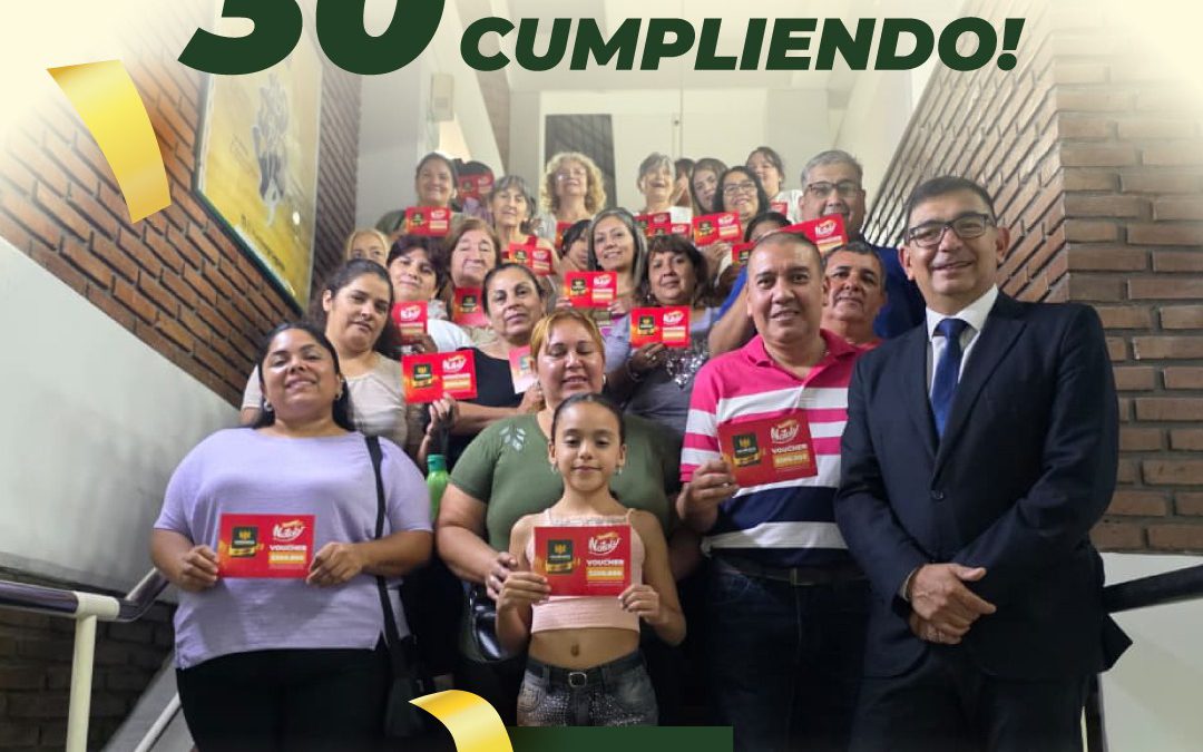 ¡Seguimos celebrando nuestros 30 años!