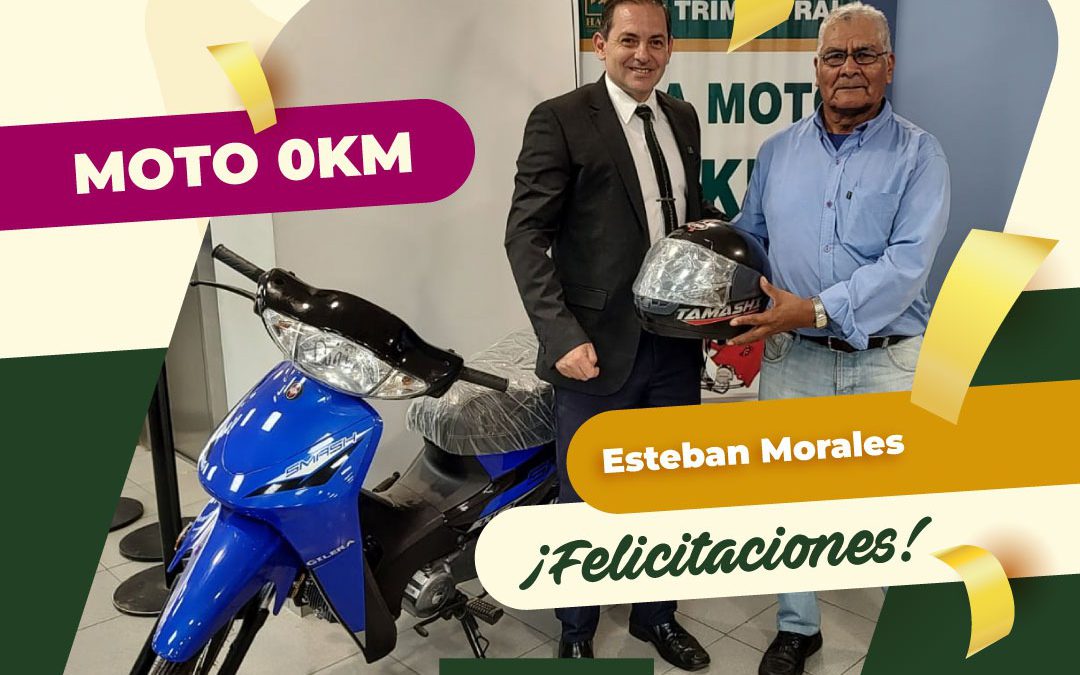 Entrega de Moto 0Km en Agencia Salta!