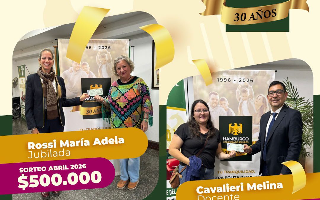 Entrega de premios en efectivo, sorteo Abril 2026!
