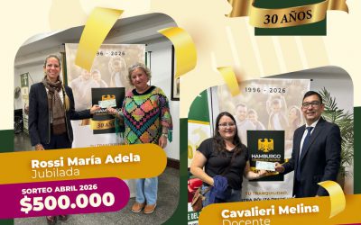 Entrega de premios en efectivo, sorteo Abril 2026!