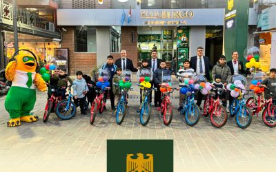 Entrega de bicicletas por el día del niño!